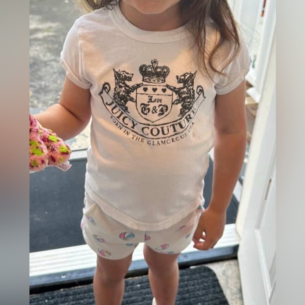 NWT 4t Juicy Couture white shirt